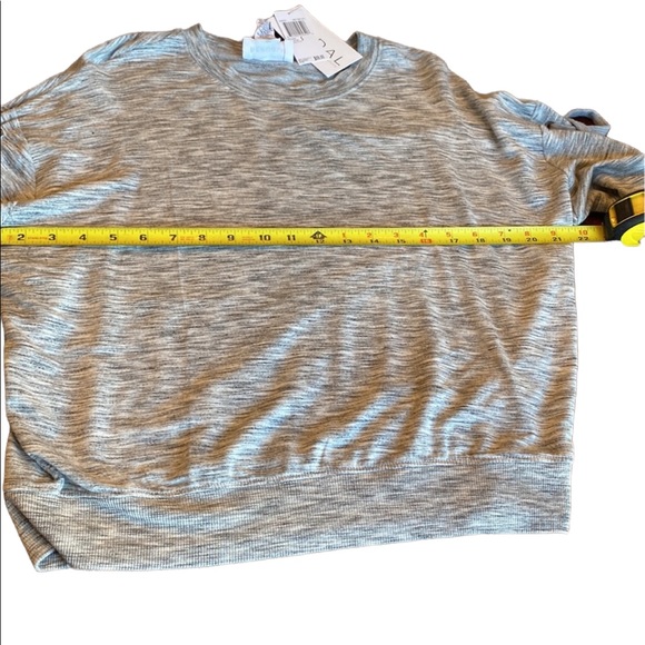 For the Republic Gray with Lacing Sweatshirt - Picture 8 of 9